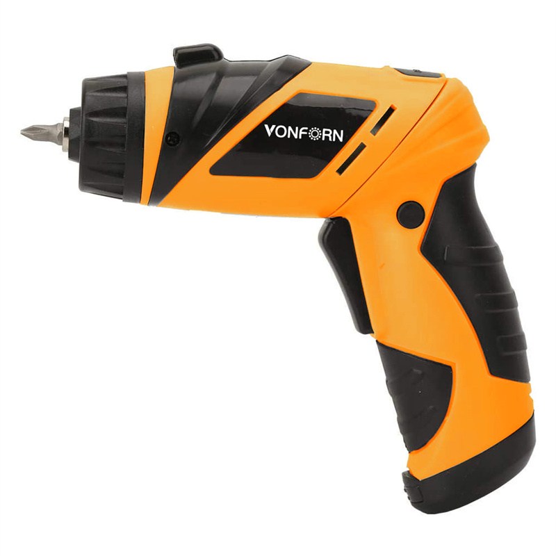 VONFORN Handheld Electric Drill Rechargeable Cordless Various Screw Bits 6V VF709